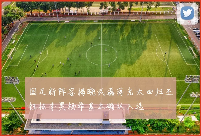 国足新阵容揭晓武磊蒋光太回归王钰栋李昊杨希基本确认入选